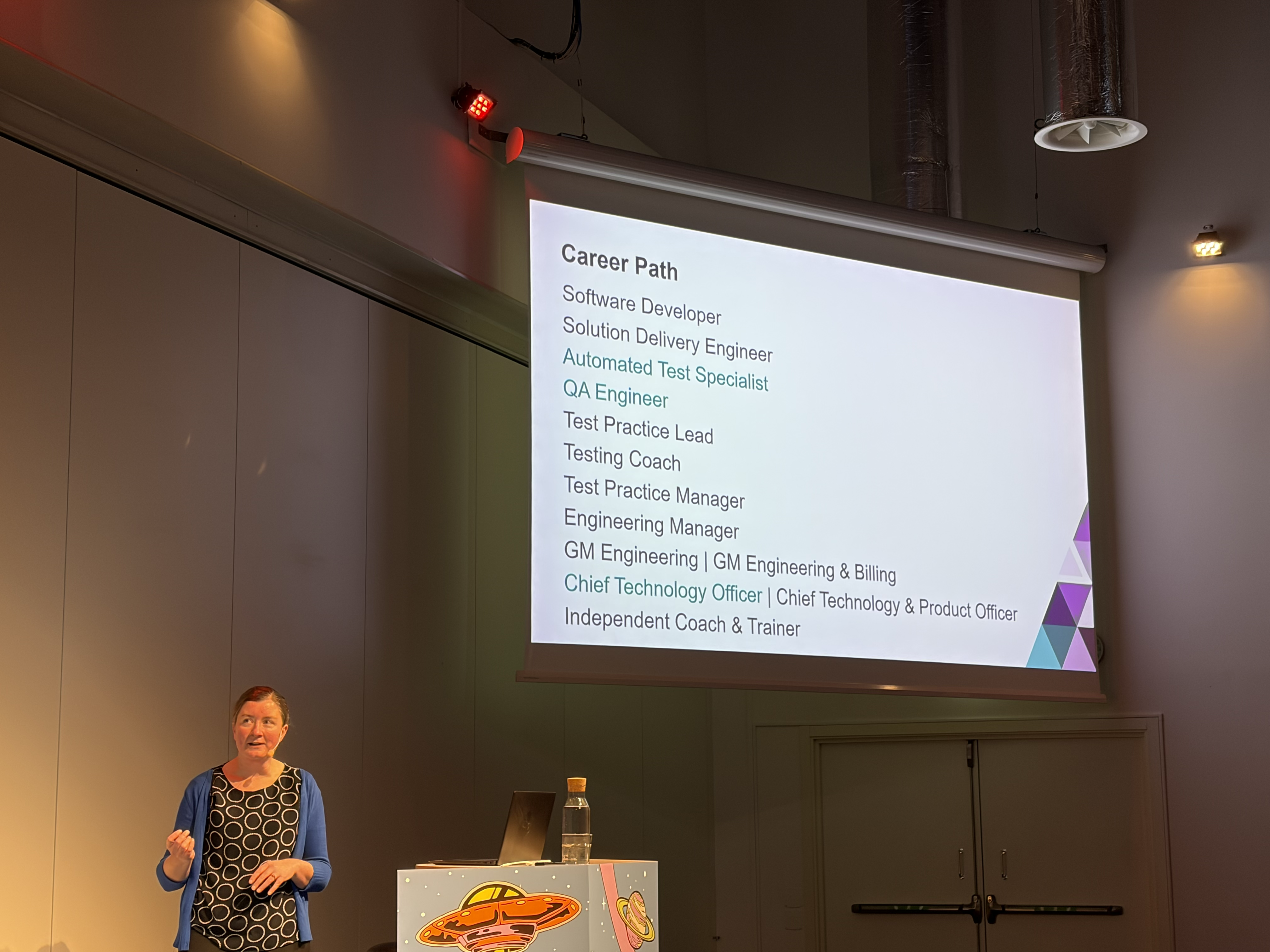 Career journey from Tester to CTO